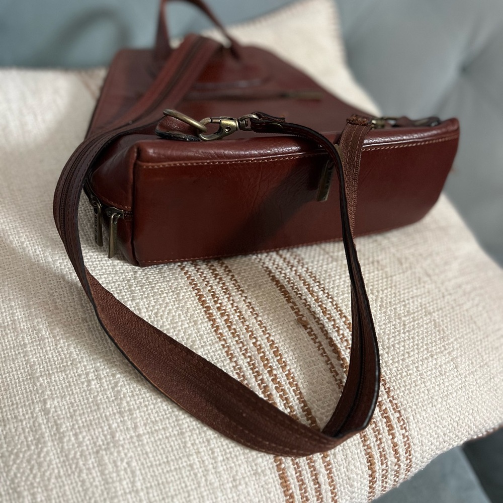 SIMONA FERRI Mini Leather Backpack - Picture 6 of 7